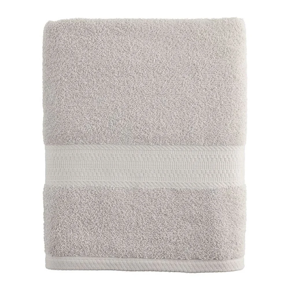 The Big One Solid Wash cloth  Light Gray